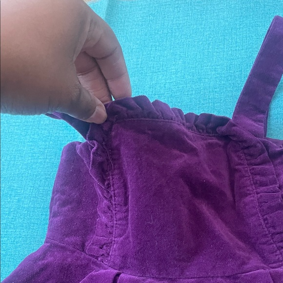 Purple Kids Dress - Picture 8 of 9